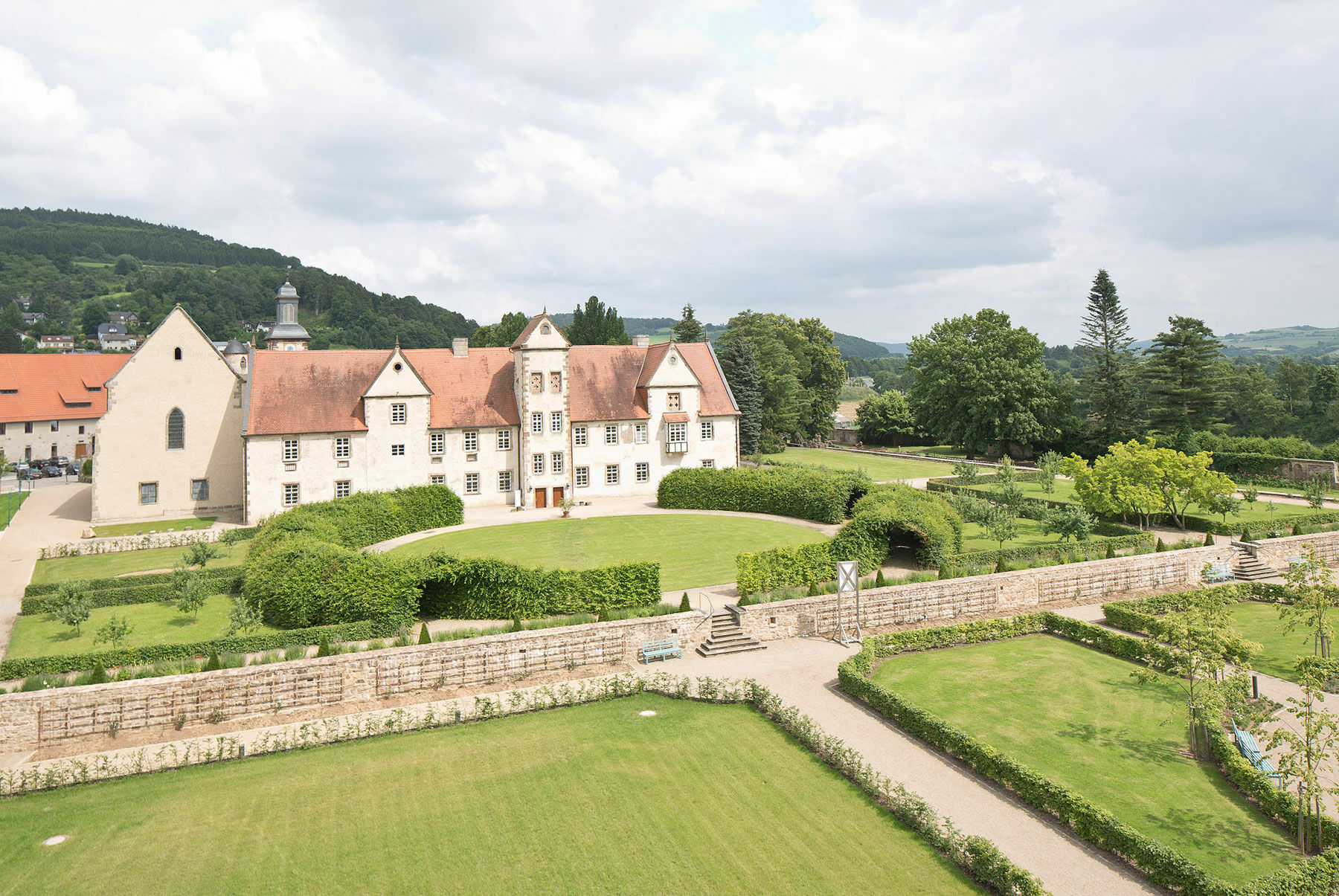Hotel Kloster Haydau Morschen Exteriör bild